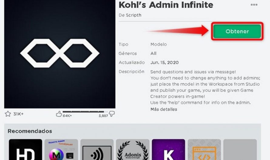 Dónde hallar herramientas de admin en Roblox